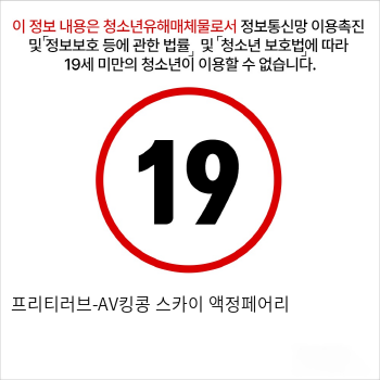 프리티러브-AV킹콩 스카이 액정페어리